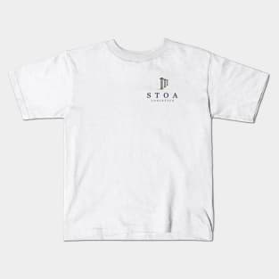 Stoa Logistics Dark (Small logo) Kids T-Shirt